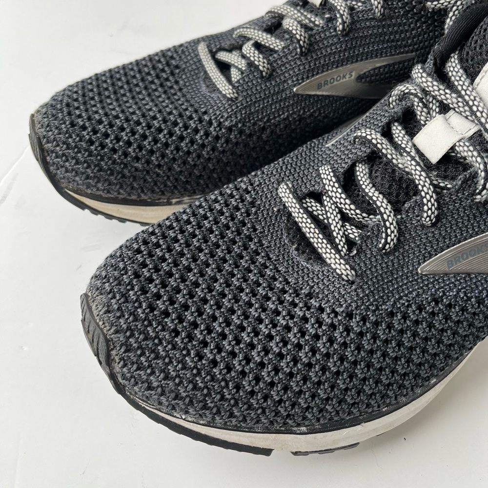 Brooks Reveal 2 Black Gray Athletic Running Sneakers Size 9.5 - Picture 11 of 12